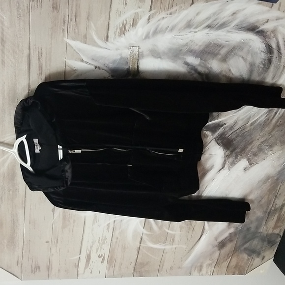 GARAGE VELVET ZIP UP - Picture 2 of 3